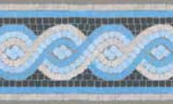 Frise Bandeau - Delphos Bleu