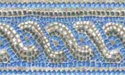 Frise Bandeau - New Pompei Bleu