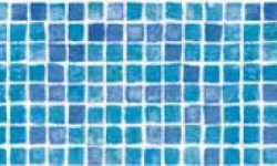 Frise Bandeau - Mosaïque Bleue