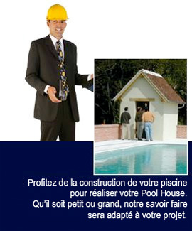 construction de pool house piscine dans la Vienne